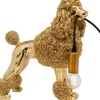 KARE Design Tischleuchte Animal Poodle Gold 32Cm- Tischleuchten