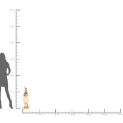 KARE Design Tischleuchte Animal Rabbit Gold 68Cm- Tischleuchten