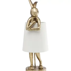 KARE Design Tischleuchte Animal Rabbit Gold 68Cm- Tischleuchten
