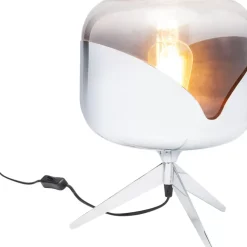 KARE Design Tischleuchte Chrome Goblet Ball- Tischleuchten