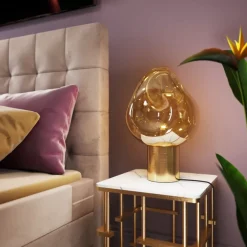 KARE Design Tischleuchte Dough Gold- Tischleuchten