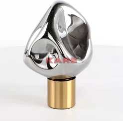 KARE Design Tischleuchte Dough Silber- Tischleuchten