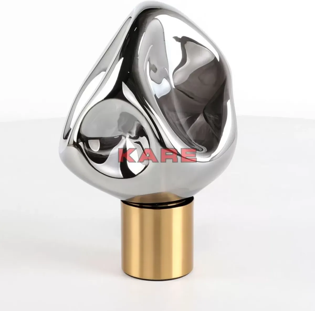 KARE Design Tischleuchte Dough Silber- Tischleuchten