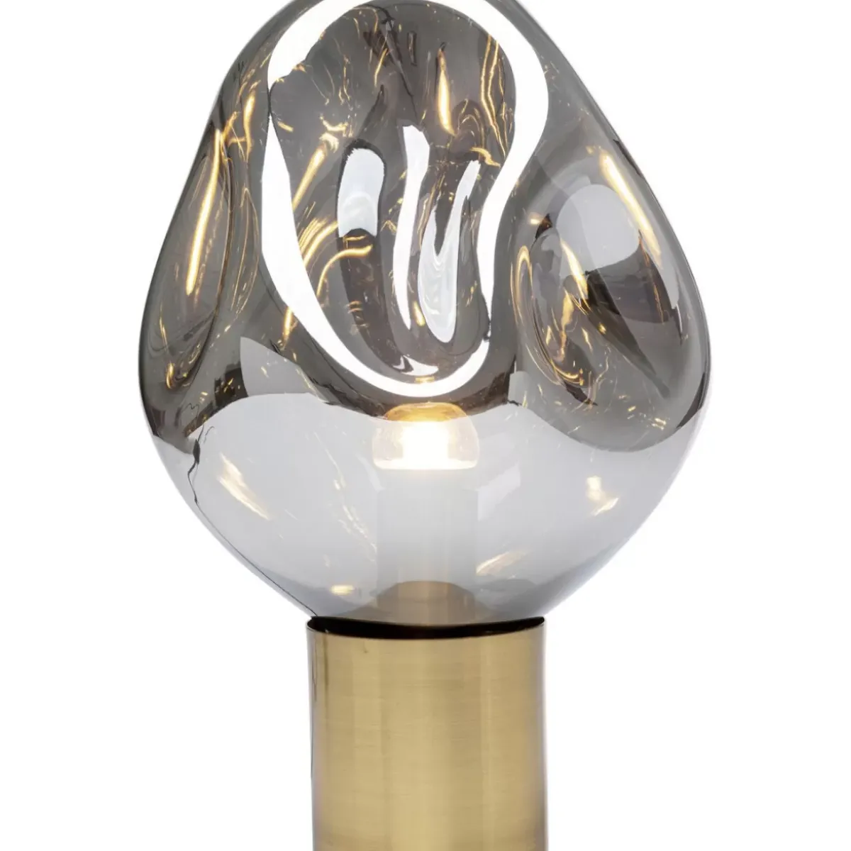 KARE Design Tischleuchte Dough Silber- Tischleuchten