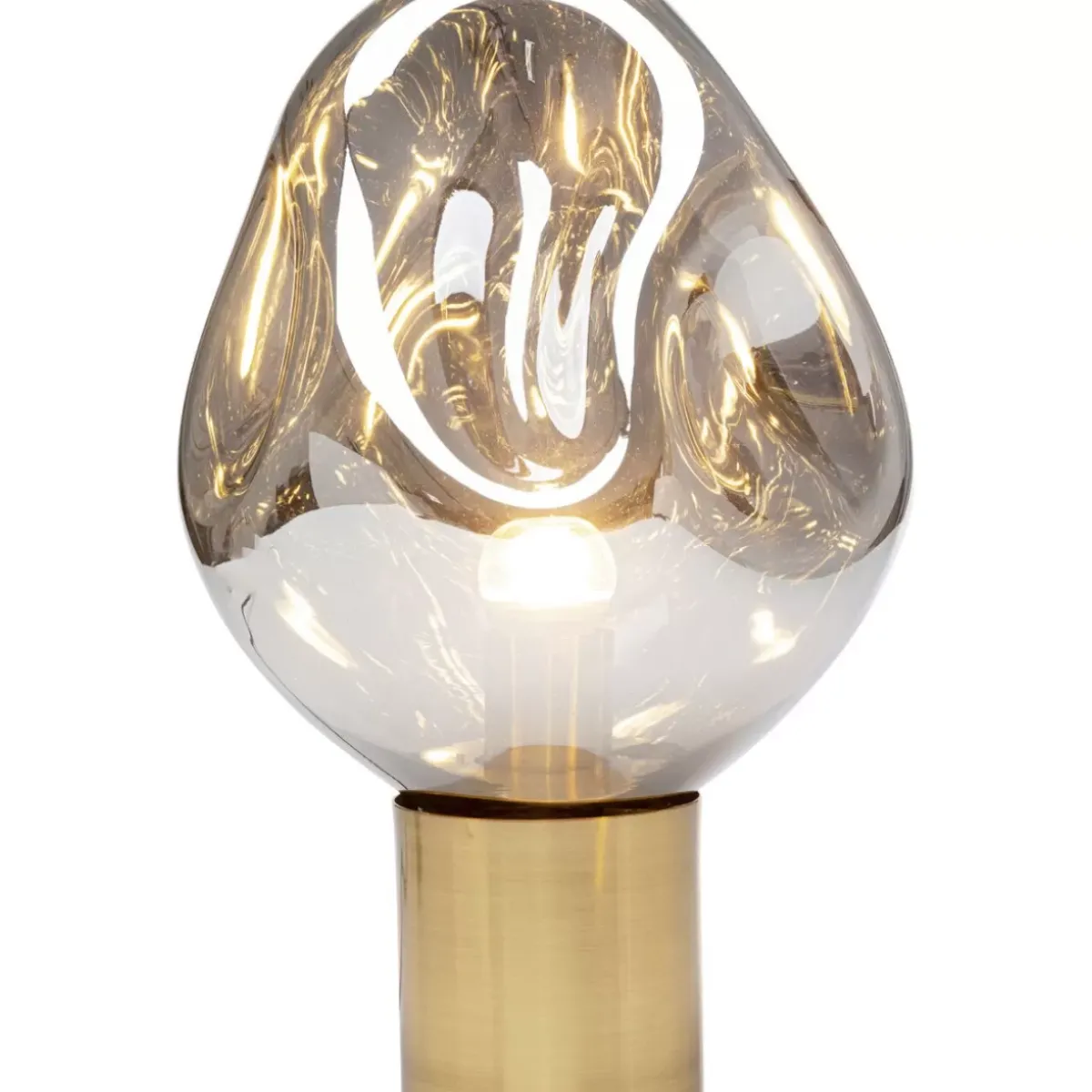 KARE Design Tischleuchte Dough Silber- Tischleuchten