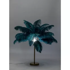 KARE Design Tischleuchte Feather Palm Grun 60Cm- Tischleuchten
