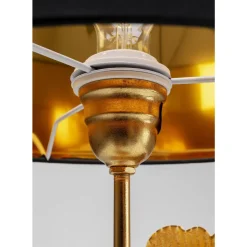 KARE Design Tischleuchte Flores Gold- Tischleuchten