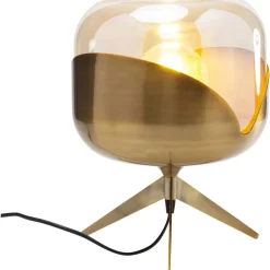 KARE Design Tischleuchte Golden Goblet Ball- Tischleuchten