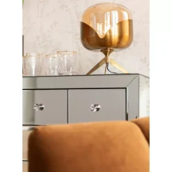 KARE Design Tischleuchte Golden Goblet Ball- Tischleuchten