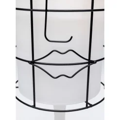 KARE Design Tischleuchte Grid Face Weis 60Cm- Tischleuchten
