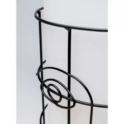 KARE Design Tischleuchte Grid Face Weis 60Cm- Tischleuchten