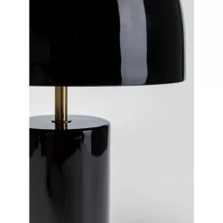 KARE Design Tischleuchte Loungy Schwarz- Tischleuchten