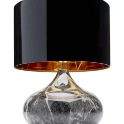 KARE Design Tischleuchte Mamo Deluxe Grau 38Cm- Tischleuchten