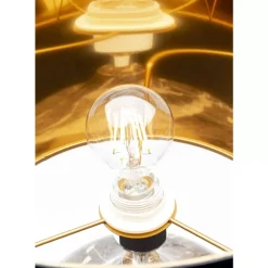 KARE Design Tischleuchte Mamo Deluxe Grau 38Cm- Tischleuchten