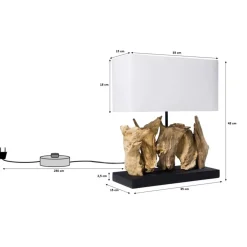 KARE Design Tischleuchte Nature Vertical- Tischleuchten