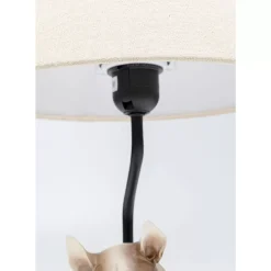 KARE Design Tischleuchte Sitting Dog 46Cm- Tischleuchten