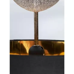 KARE Design Tischleuchte Skull Crystals Front 44Cm- Tischleuchten