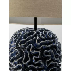 KARE Design Tischleuchte Waterflow Blau- Tischleuchten