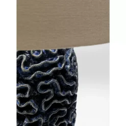 KARE Design Tischleuchte Waterflow Blau- Tischleuchten