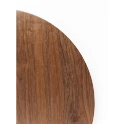 KARE Design Tischplatte Invitation Round Walnut O90Cm- Tische