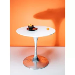 KARE Design Tischplatte Invitation Round White O90Cm- Tische