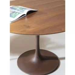 KARE Design Tischplatte Invitation Round Walnut O120Cm- Tische