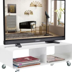 KARE Design Tv Board Lounge M Mobil Weiss- Kommoden & Sideboards