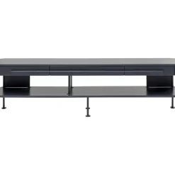 KARE Design Tv Regal Montieri Anthrazit 160X47Cm- Kommoden & Sideboards