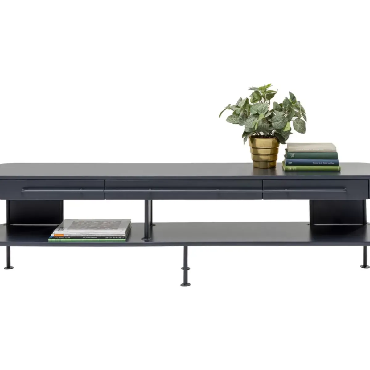 KARE Design Tv Regal Montieri Anthrazit 160X47Cm- Kommoden & Sideboards