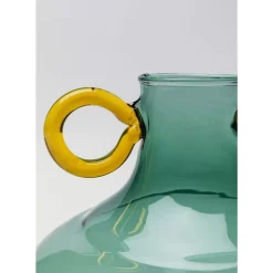 KARE Design Vase Amore Handle Blau 16Cm- Vasen