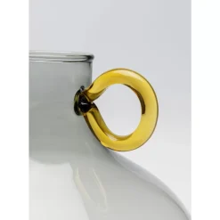 KARE Design Vase Amore Handle Grau 23Cm- Vasen