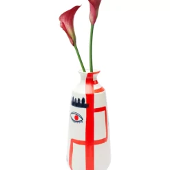 KARE Design Vase Art Face Colore 38- Vasen