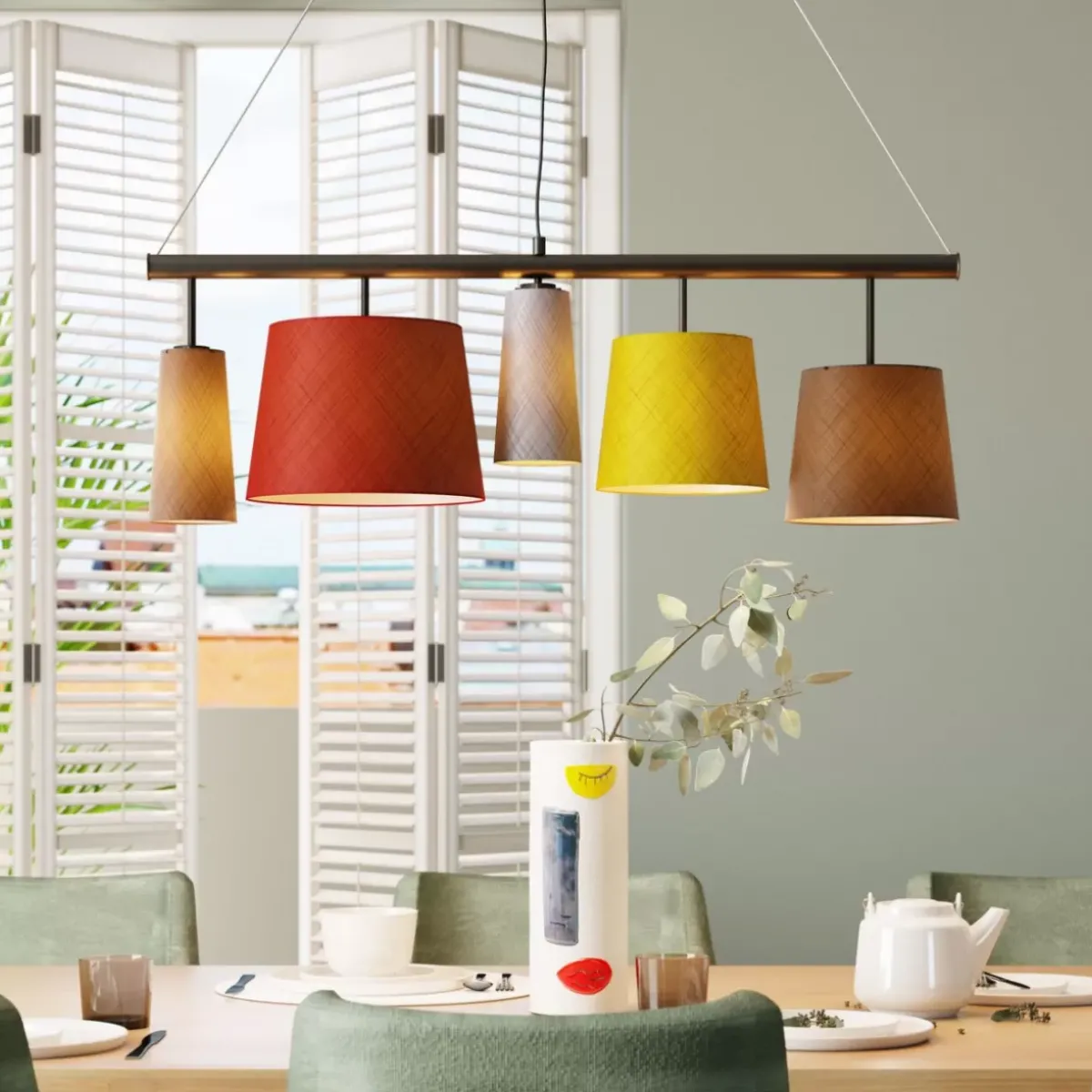 KARE Design Vase Art Face Colore 33- Vasen