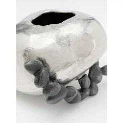 KARE Design Vase Art Stones Silber 21Cm- Vasen