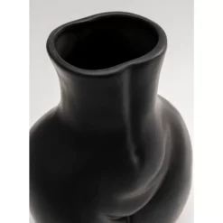 KARE Design Vase Donna Schwarz 22Cm- Vasen