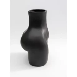 KARE Design Vase Donna Schwarz 22Cm- Vasen