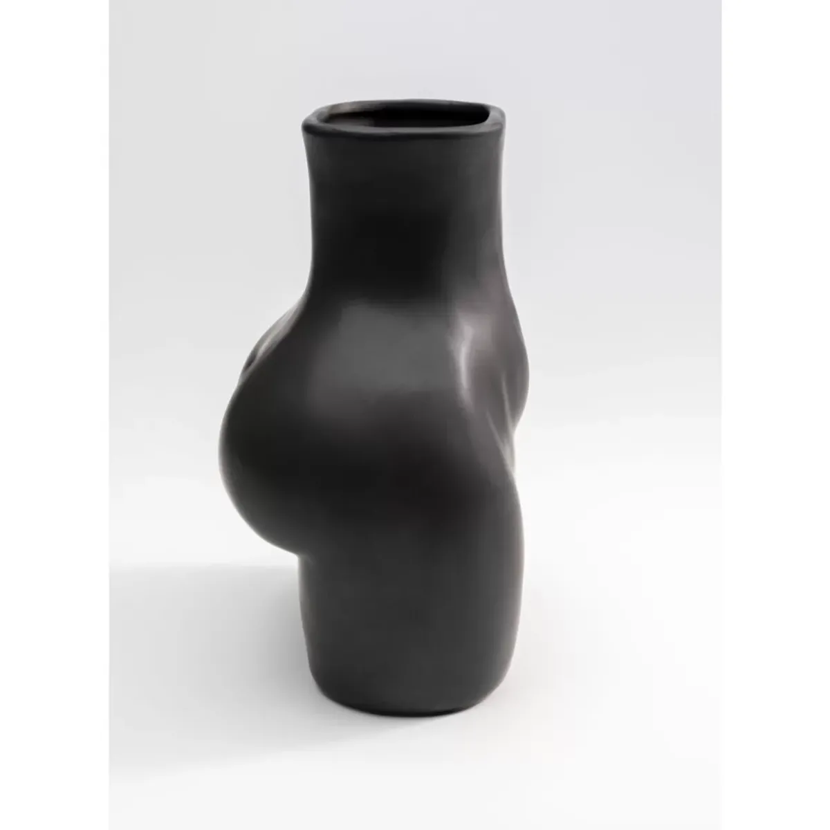 KARE Design Vase Donna Schwarz 22Cm- Vasen