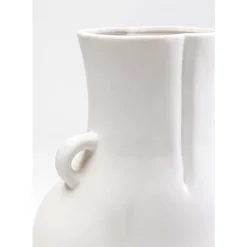 KARE Design Vase Donna Weis 40Cm- Vasen