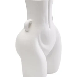 KARE Design Vase Donna Weis 40Cm- Vasen