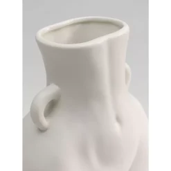 KARE Design Vase Donna Weis 22Cm- Vasen