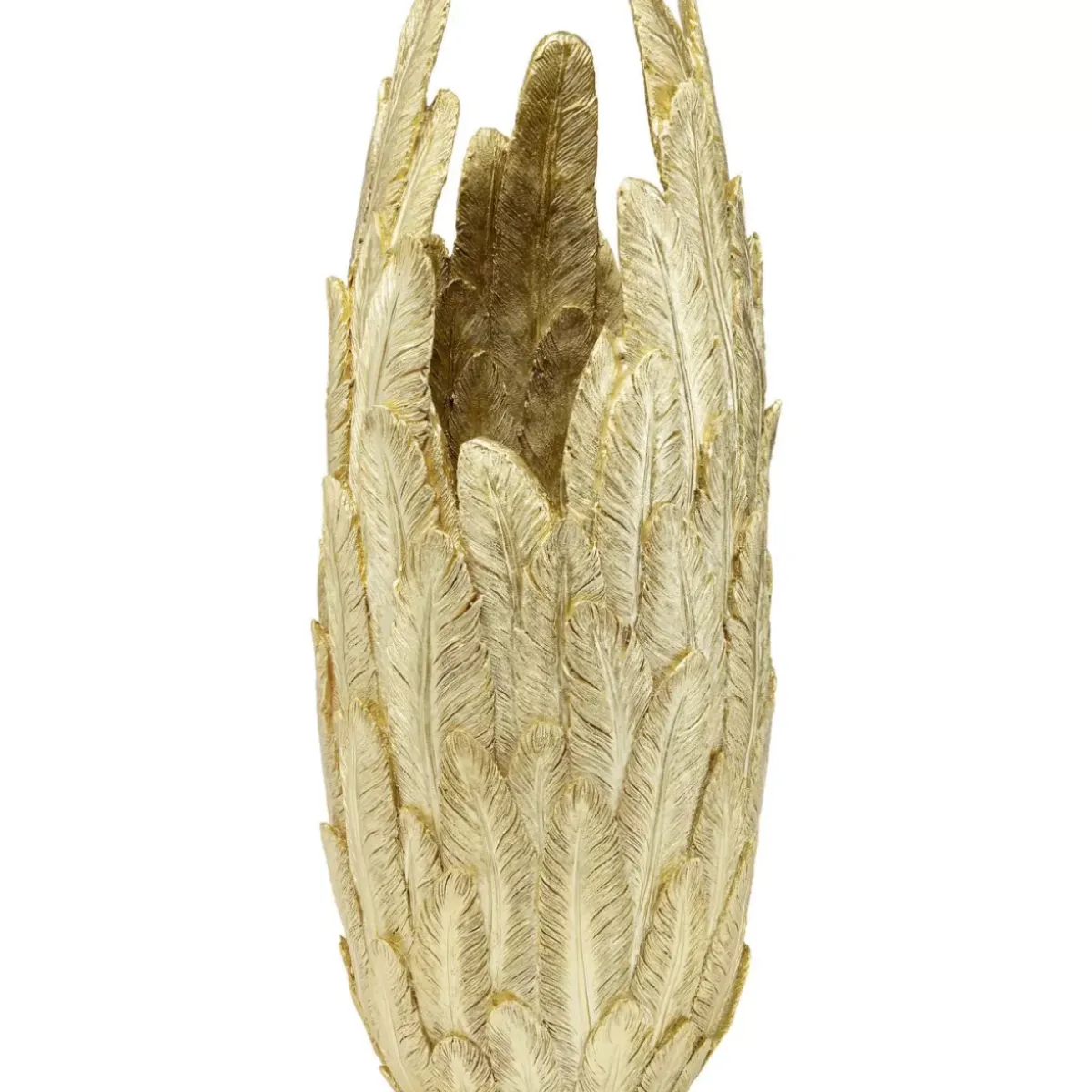 KARE Design Vase Feathers Gold 80- Vasen