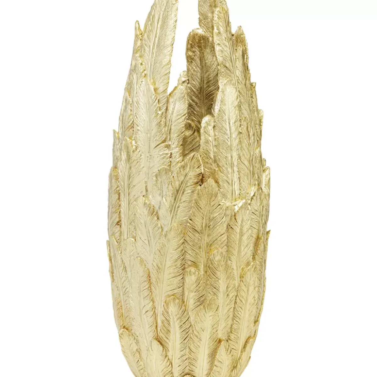 KARE Design Vase Feathers Gold 80- Vasen