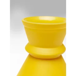 KARE Design Vase Gina Gelb 25Cm- Vasen