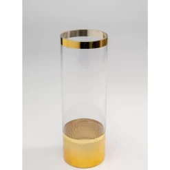 KARE Design Vase Golden Flow 30Cm- Vasen