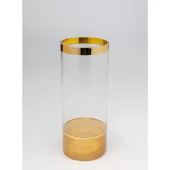 KARE Design Vase Golden Flow 25Cm- Vasen