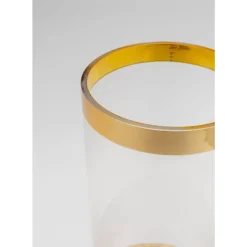 KARE Design Vase Golden Flow 25Cm- Vasen