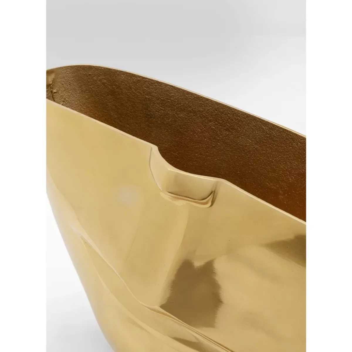 KARE Design Vase Half Face Gold 46Cm- Vasen