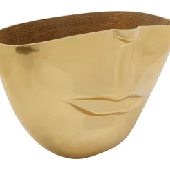 KARE Design Vase Half Face Gold 46Cm- Vasen