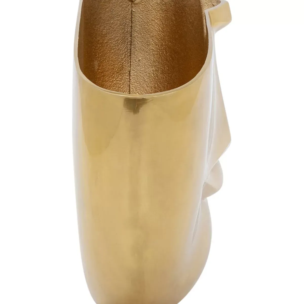 KARE Design Vase Half Face Gold 46Cm- Vasen