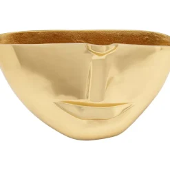 KARE Design Vase Half Face Gold 38Cm- Vasen